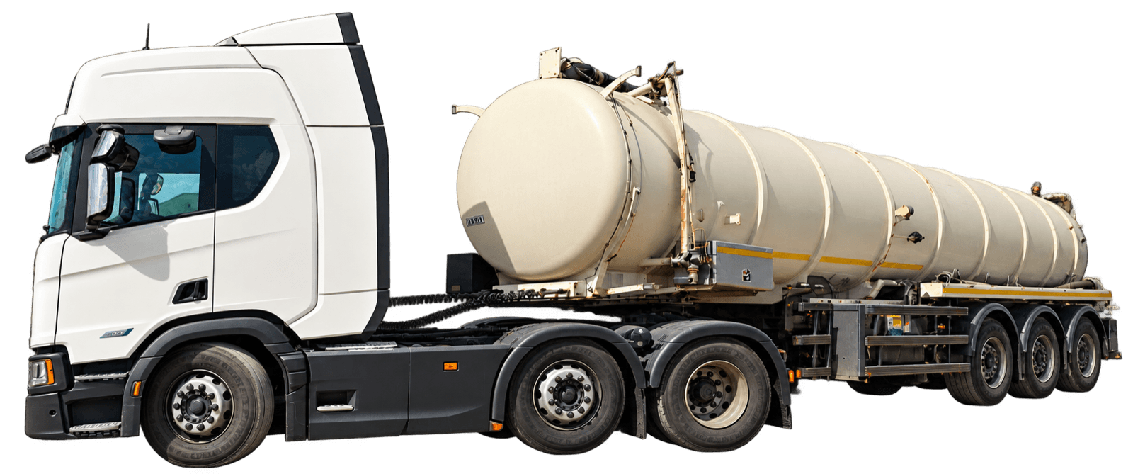 Tractor unit and tanker trailer
